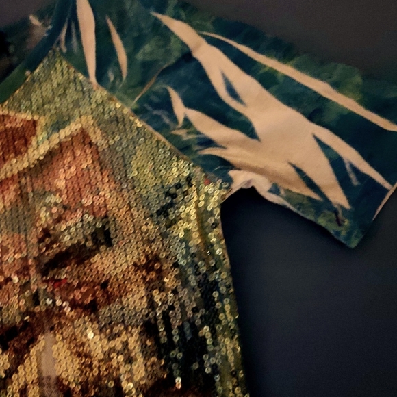 Girls Shirt size 6  Very sparly - Picture 5 of 14